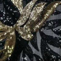 Polyester Mesh Paillette Embroidery
