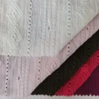 Polyester/Spandex Water-soluble Jacquard Crepe